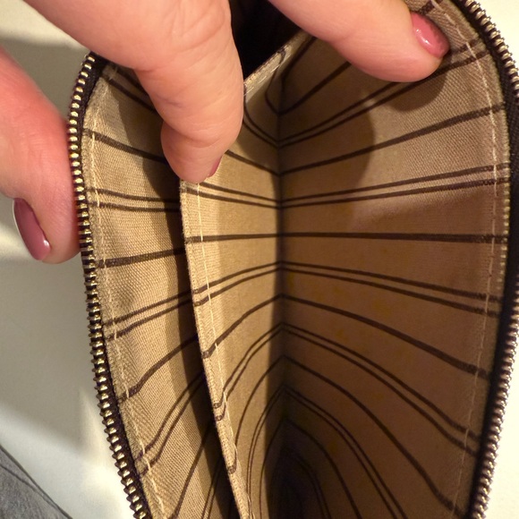 Louis Vuitton Brown Monogram Pouch - Picture 5 of 16